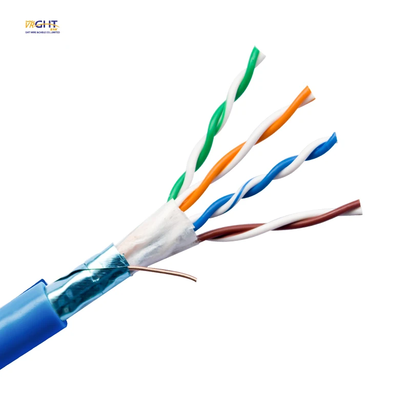 Ftp Cat5e Lan Cable 4pr 24awg Network Pvc Jacket Cable