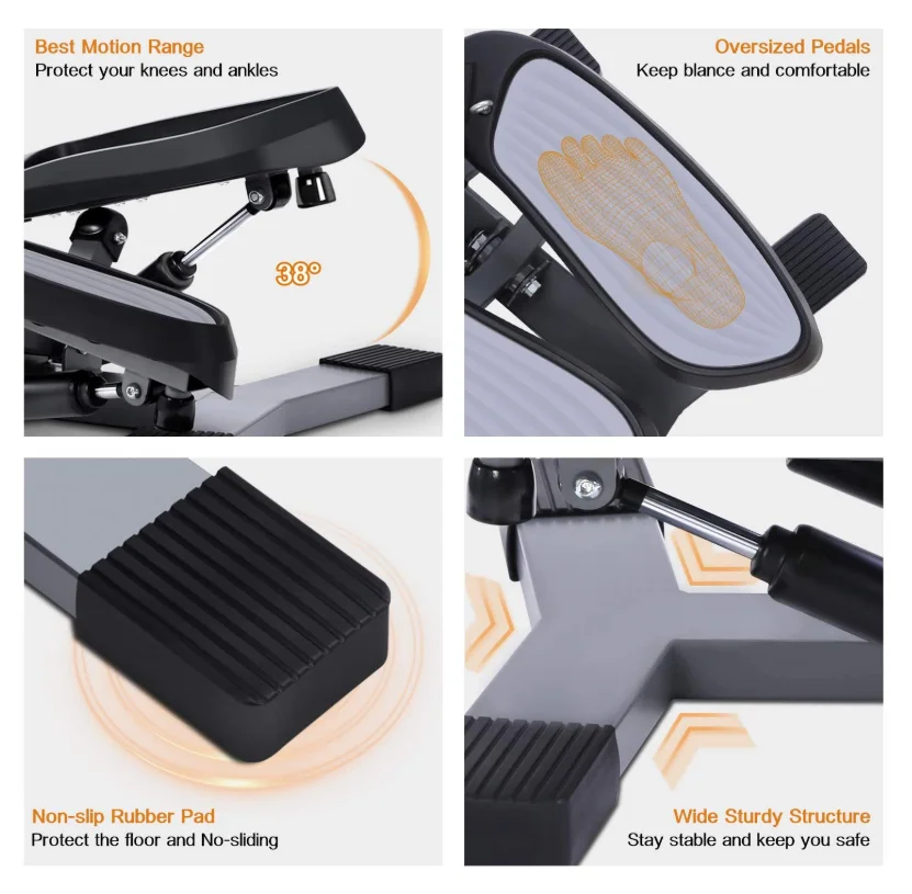 indoor household stepper effective trainer legs and arms muscles slim equipment simple user