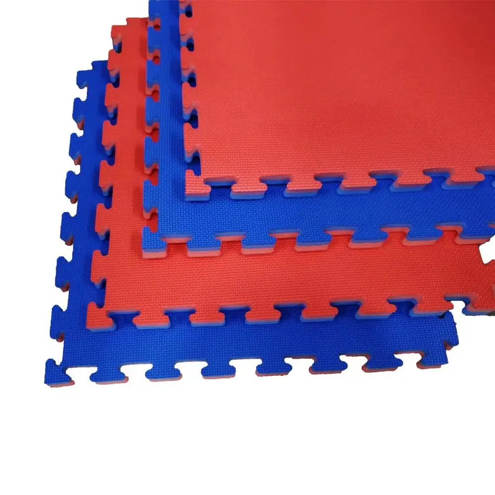 Wholesale Red&Blue EVA Judo Mat Karate Mat Gymnastics Mat