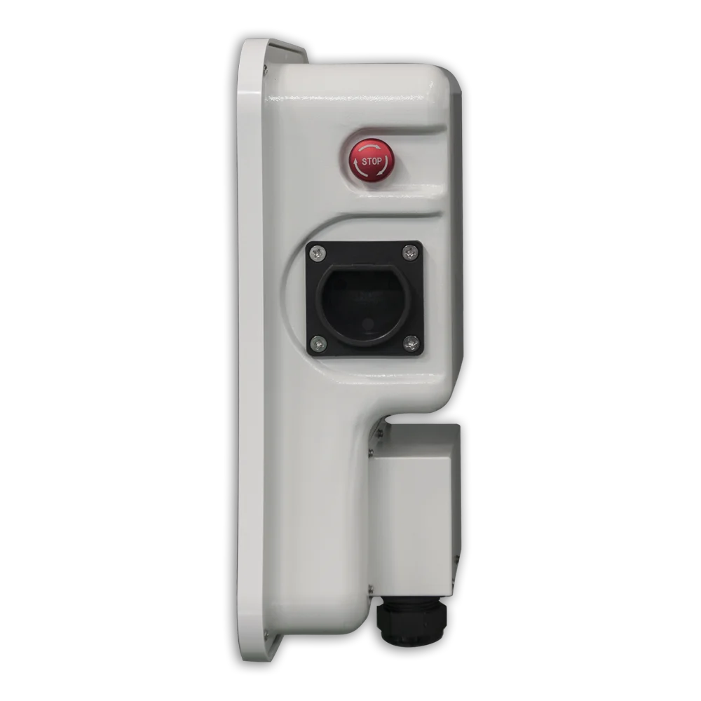 IP54 Type2 Wallbox 16a 32a безопасная EV зарядная станция электромобиля с разъемом