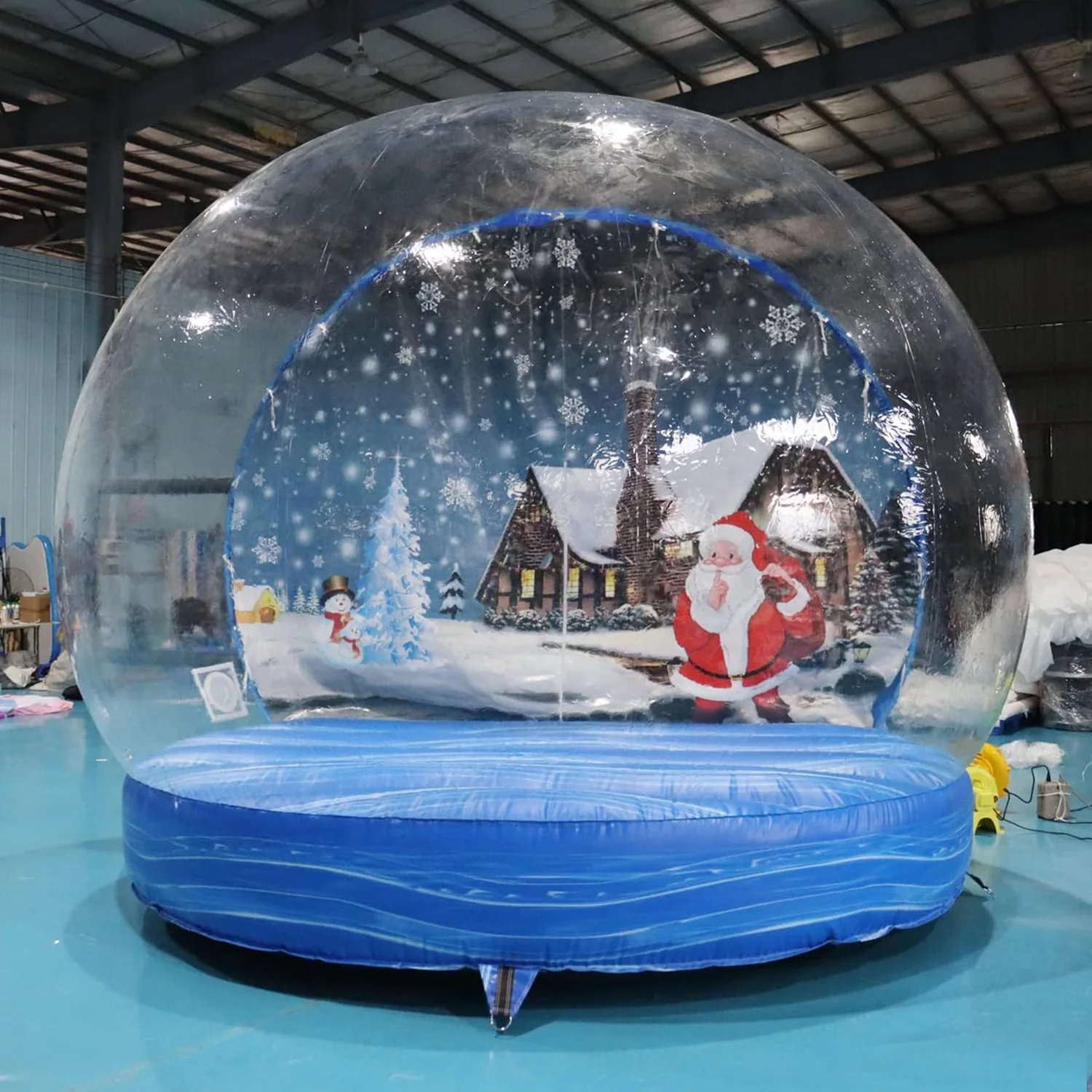 Giant Clear Crystal Igloo Dome Bubble Tent Transparent Inflatable Balloons House