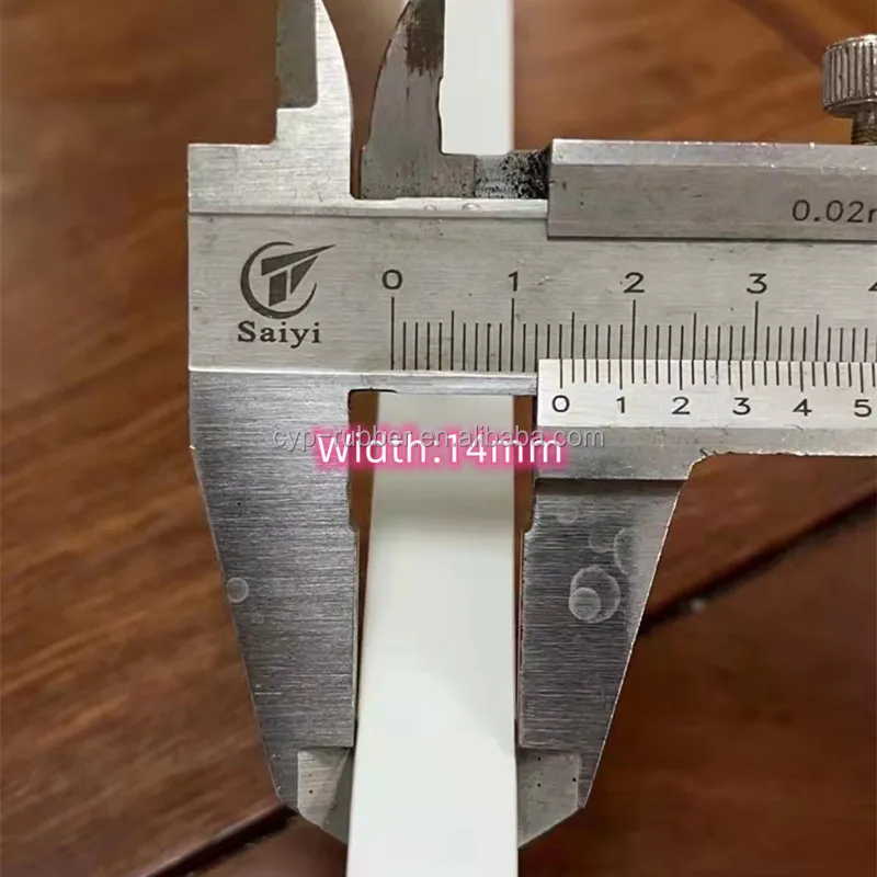 Factory Price Door Bottom Seal Rubber with Width 14mm * Height 34mm Door Bottom Seal Rubber Automatic Drop Seal