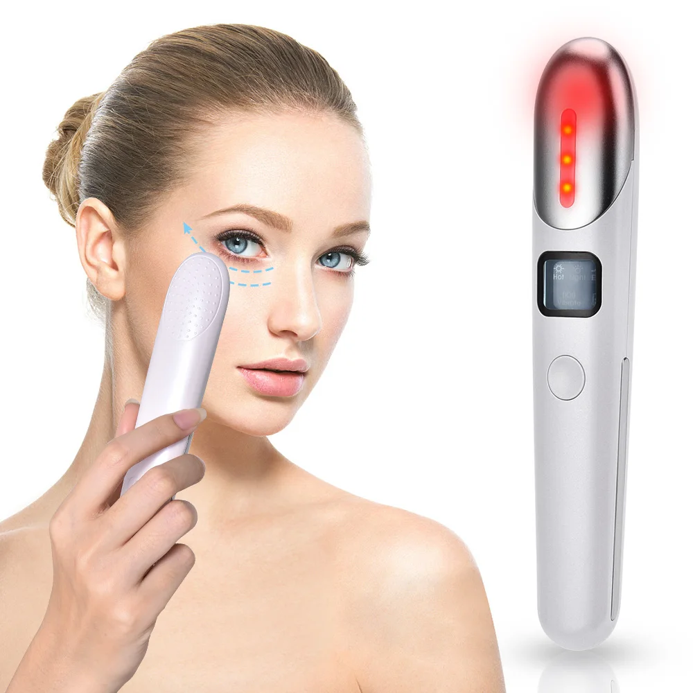 
USB Rechargeable 4-in-1 Anti Wrinkle Anti Aging Massage Device Vibration Instrument Relieve Eye Fatigue Electric Eye Massager <span style=