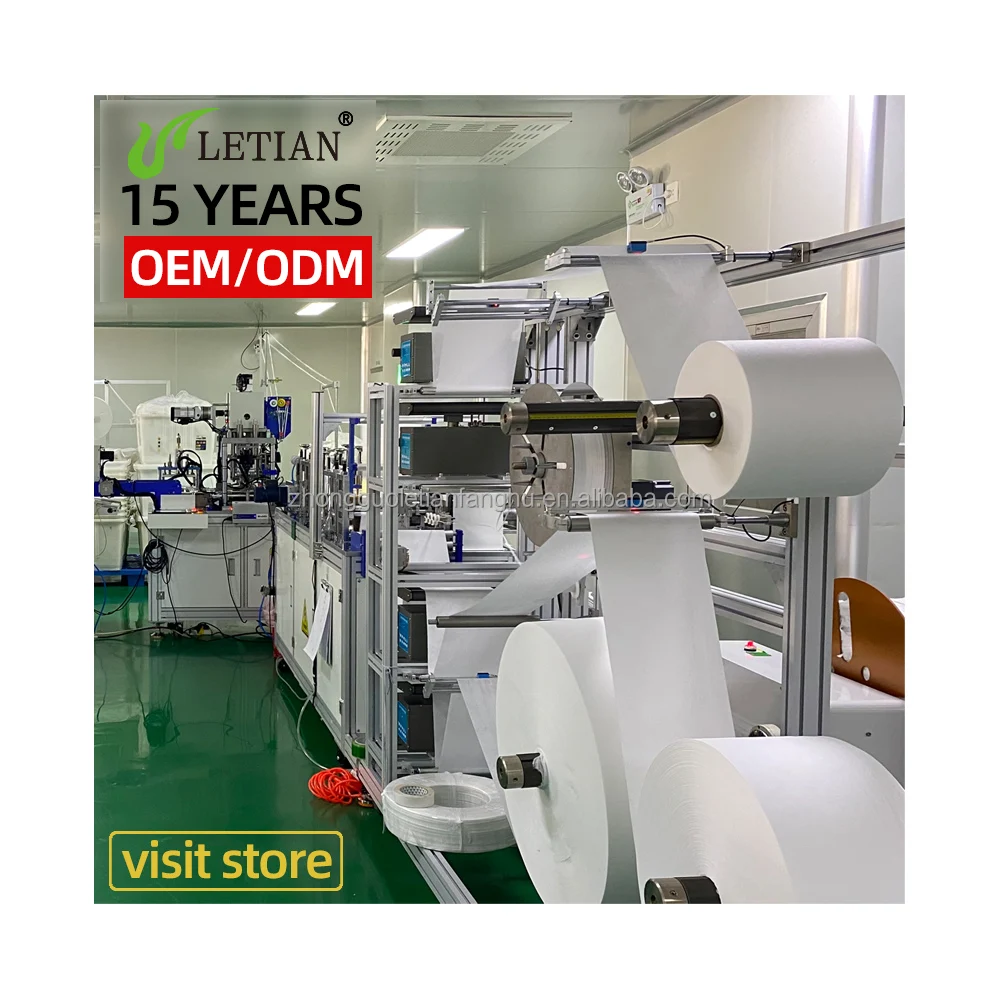 Letian Ce Surgic Maskss Fabric 3Ply  disposableBlue kids n95mask Medical Surgical  mask