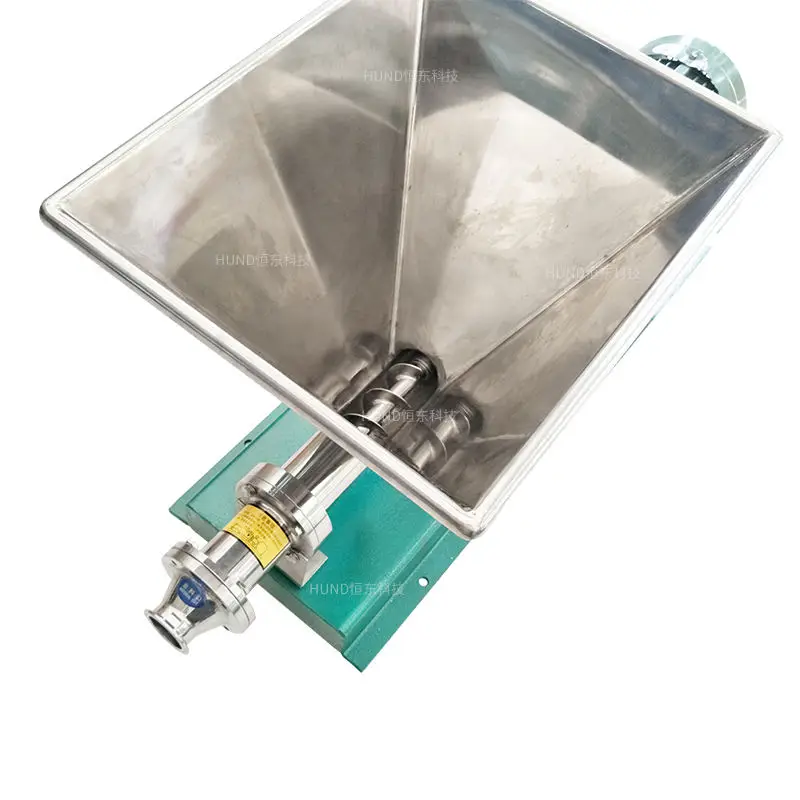 Industrial G Type Stainless Steel Viscous Liquid Paste Sauce Transfer Progressive Cavity Pump