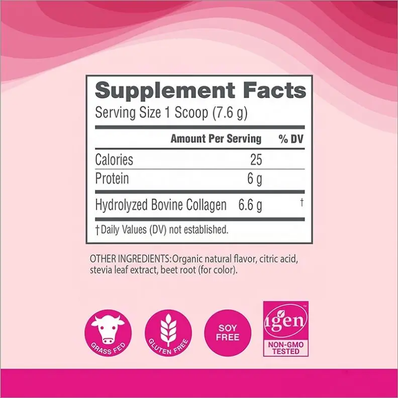 OEM Collagen Powder Types 1 & 3 super powder