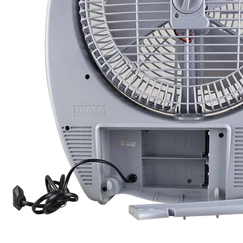 SUNCA   tthe latest Portable  High quality plastic rechargeable fan with light mute desk fan indoor outdoor are available