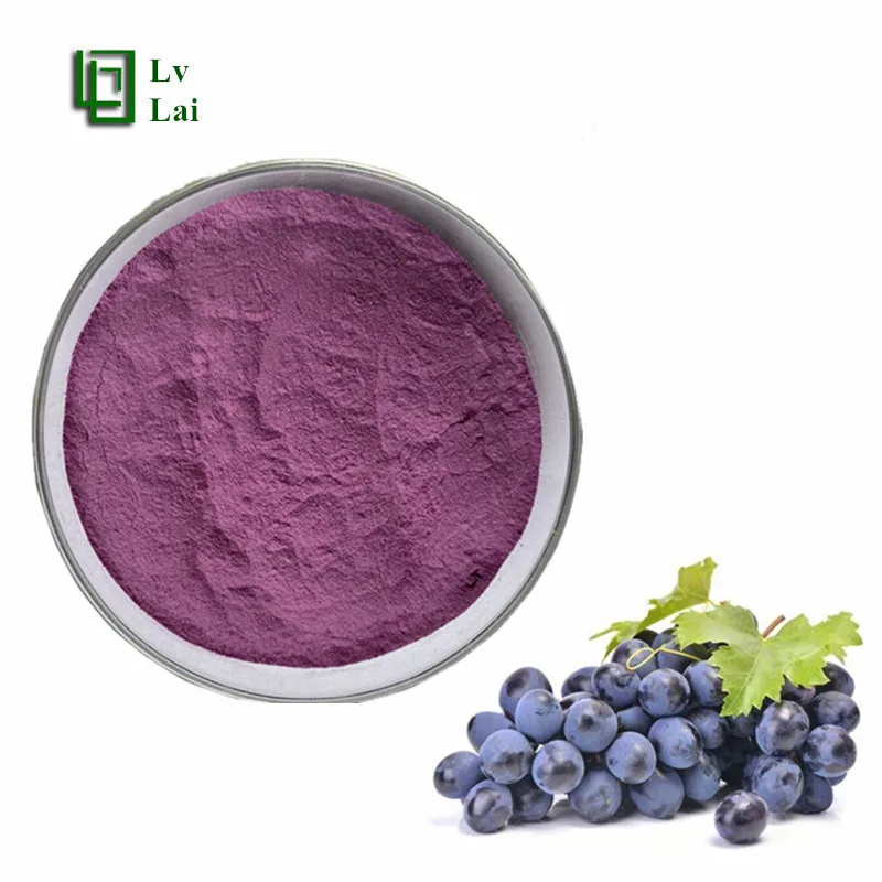 Factory Supply Food Grade Pure Natural High-Purity Grape extract Grape anthocyanin powder Grape powder