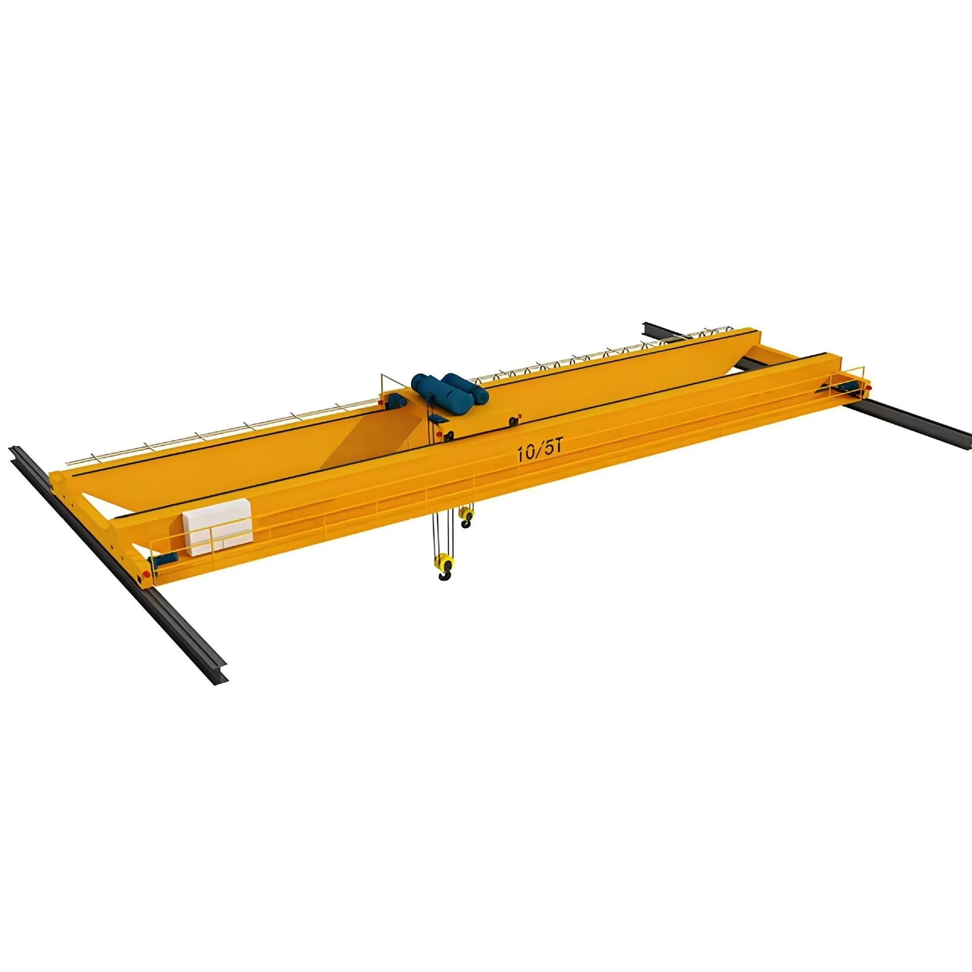 Customized 30 Ton Double Girder EOT Overhead Crane New Construction Motor/Engine/PLC/Gear/Pump Core Components 20m Max Lifting