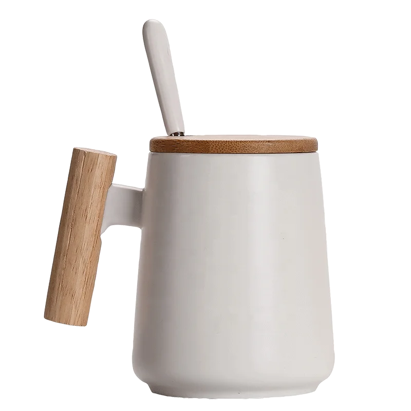 
Nordic ceramic coffee cup and gold handle porcelain coffee cup cocoa 