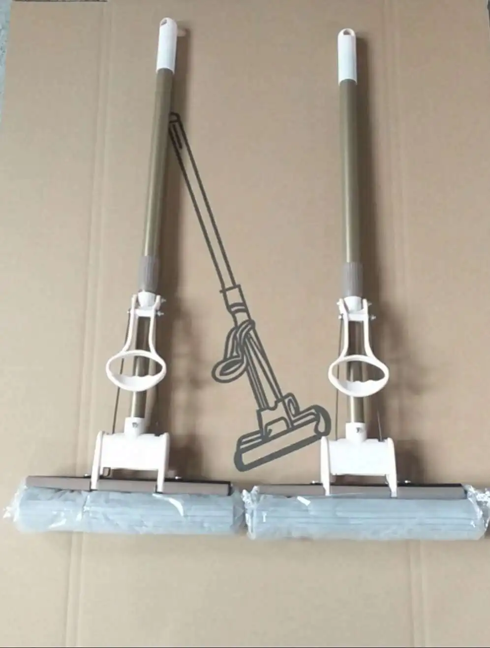 Швабра с выдвижной металлической ручкой