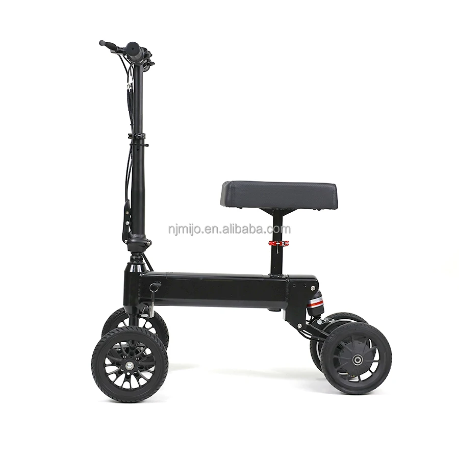 New design  lightweight scooter portable 150w power knee scooter for disables rehabilitation folding knee scooter electric