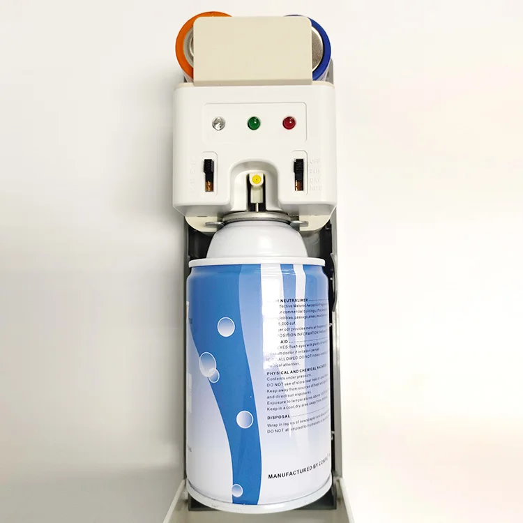 Toilet hotel wall mount dispensador de perfume Battery operated automatic air freshener Spray electric perfume Dispenser