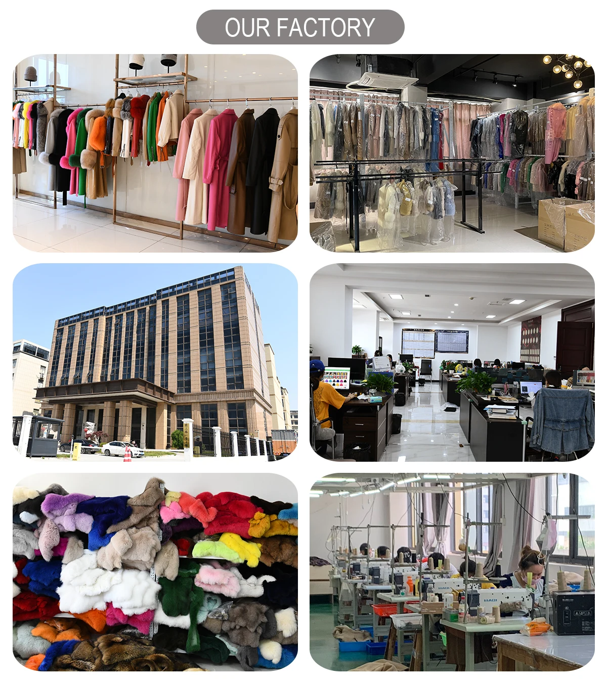 Factory Wholesale Genuine Sheepskin Leather Jackets With Real Mongolian Fur Collar And Cuffs Long Womens Leather Coats