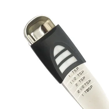 
Amazon Hot Sale Metal Adjustable Measuring Spoon With Double Head 