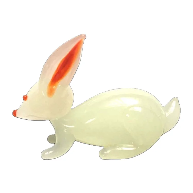 Jade glass crafts ornaments twelve zodiac animals
