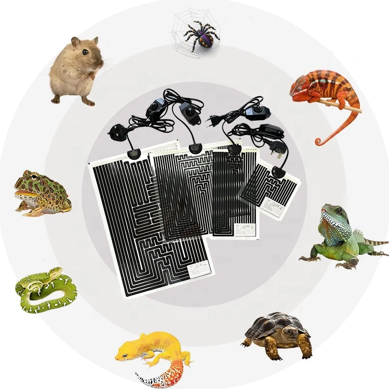 Australian Plug 230v Terrarium heat cushion heat mat for reptiles tortoise snakes lizard gecko spider turtle 5w 7w 14w 20w