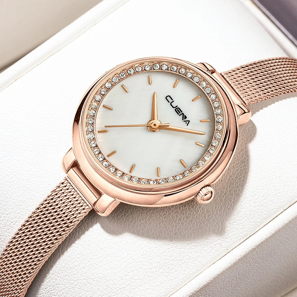 Jewelry Women Wrist Watch Female Jam Tangan  Ladies  Quartz Luxury Gold Diamond Watches