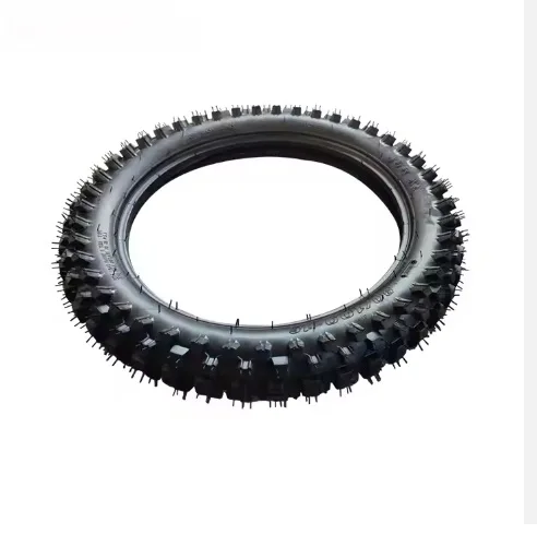 Off-road motorcycle parts 90/100-16 inch high-tooth rubber tire outer tire pit dirt bike scooter accessories for motorcycles