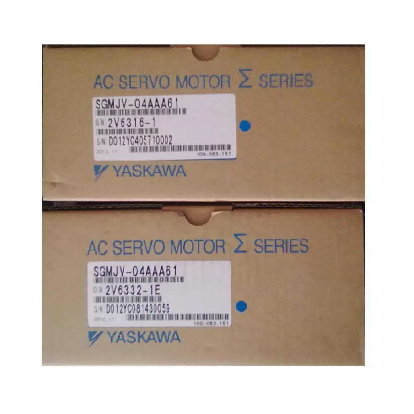 Hot Selling 230V Small Ac Electric Motor SGMJV-A5AAA21 AC Servo Motor Yaskawa