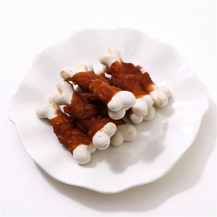 Dog snacks homemade drying to fire teddy bear reward snacks molar stick bone pet duck neck cleaning teeth