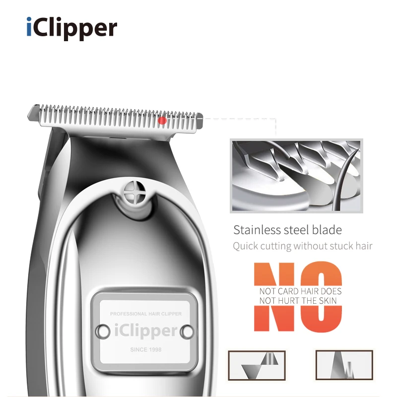 IClipper-I7 машинка для стрижки бороды и усов; Набор волос триммер cortadora de