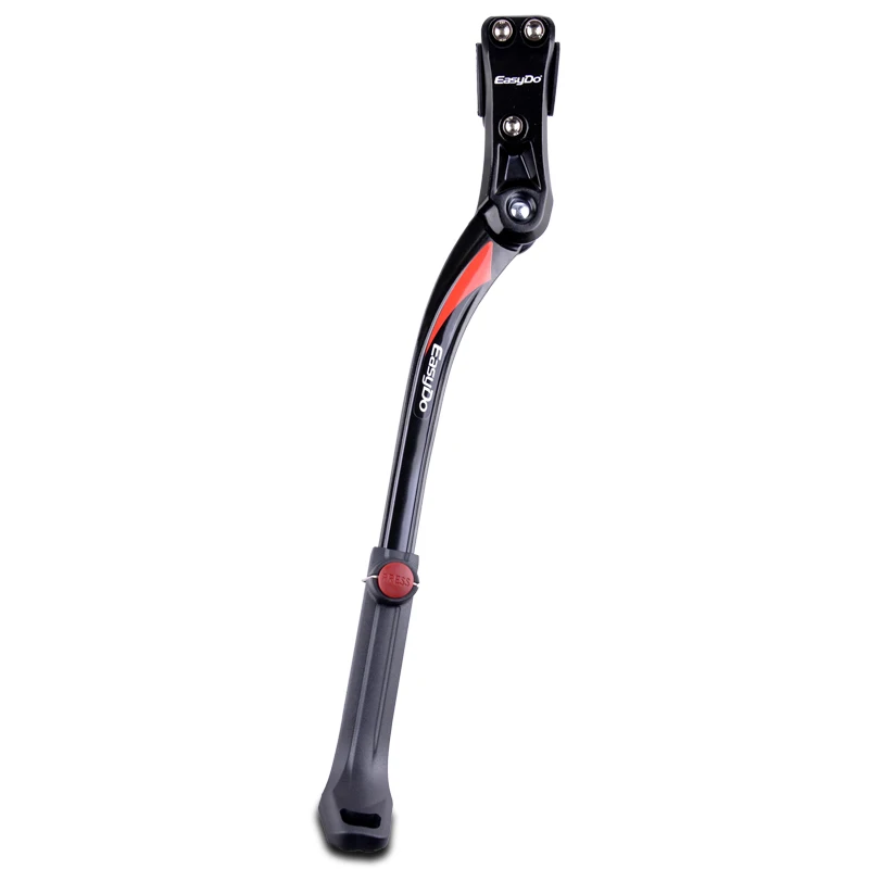 EasyDo Bicycle Spare Parts Universal Aluminum Adjustable Mountain Bike Parking Rack Side Cycle Kickstand