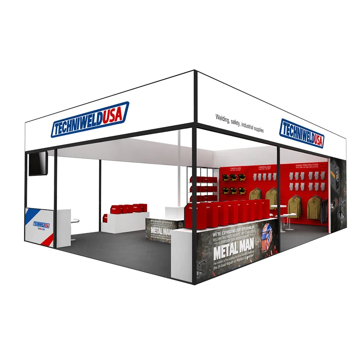 Izexpo 30-минутная Настройка стенда для лайтбокса модный стенд выставки на заказ деревянный профессиональный дизайн выставочного