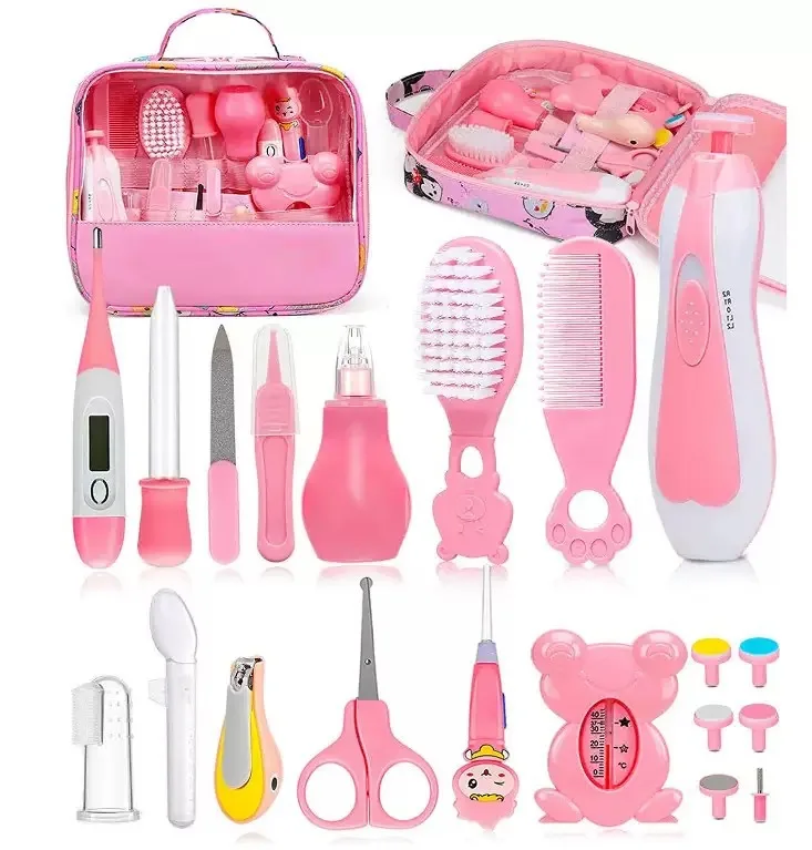 Baby Healthcare and Grooming Kit Electric Safety Nail Trimmer Baby Nursery Kit Newborn Care Kits for Baby Shower Gifts