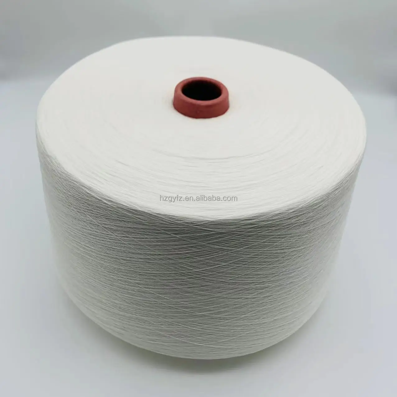 30s/1 Polyester viscose blended yarn  P/V 67/33 weaving vortex spun yarn spot supply