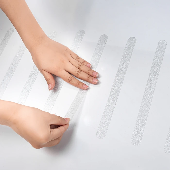 Indoor floor/stair Non-slip Tape bathroom Safety Tread anti slip stickers clear