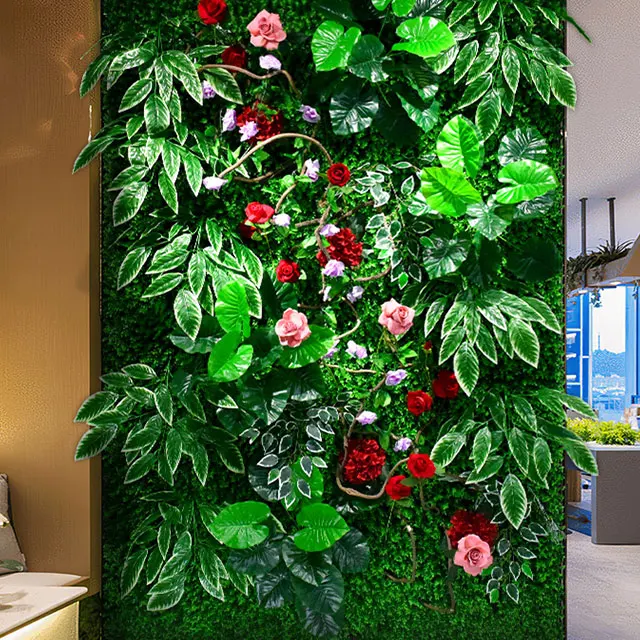 Artificial plants for wall floor and ceiling decoration