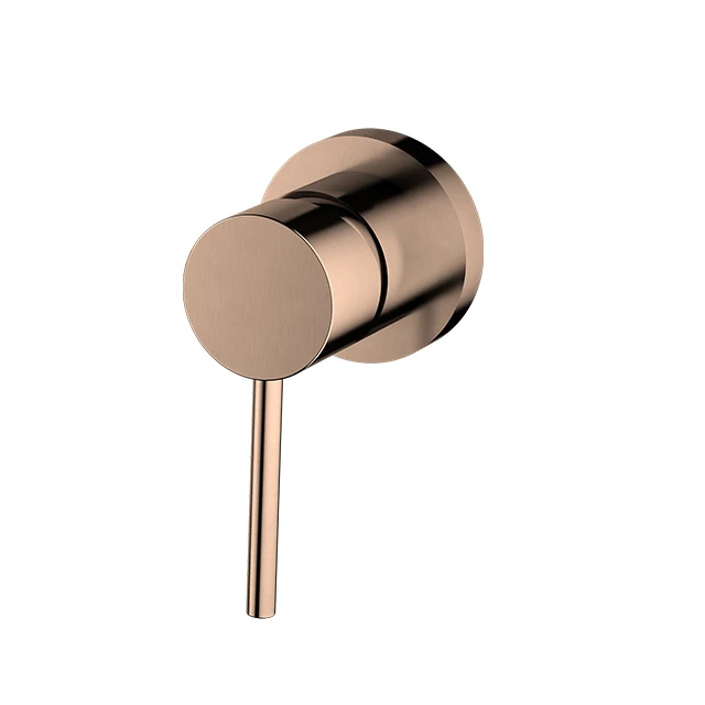 Heath DZR Brass Hot and Cold Flexible Operation White Bath Shower Mixer For Bathroom