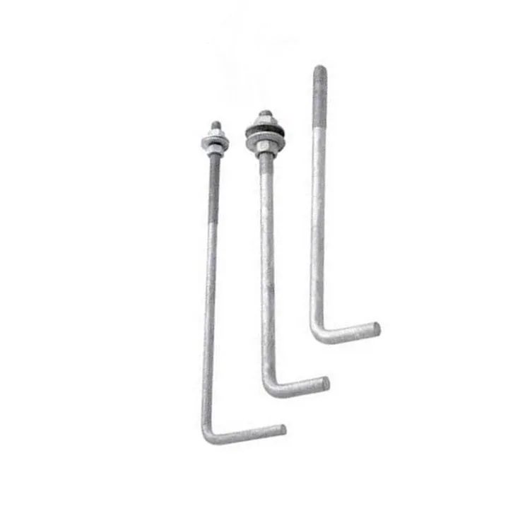 High Tensile Stainless Steel Forged Galvanized Hook Anchor Foundation Anchor Bolt