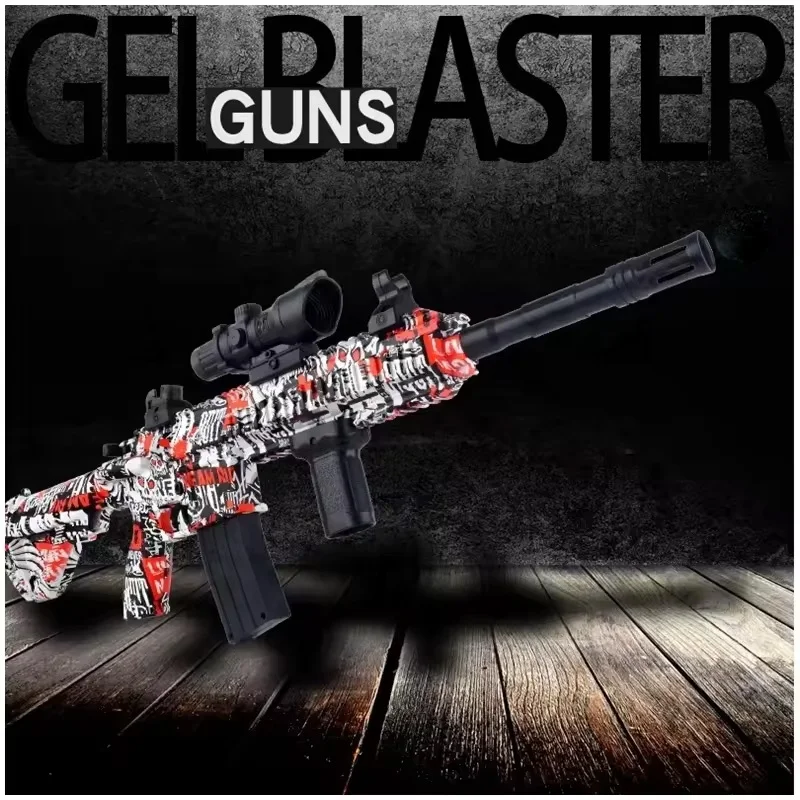 86cm M416 gel splatter blaster toy gun electric M4A1 CS game splat blaster plastic guns for Christmas gift