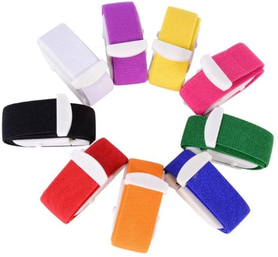 Plastic Buckle Elastic Medical Tourniquets in customized logo or color
