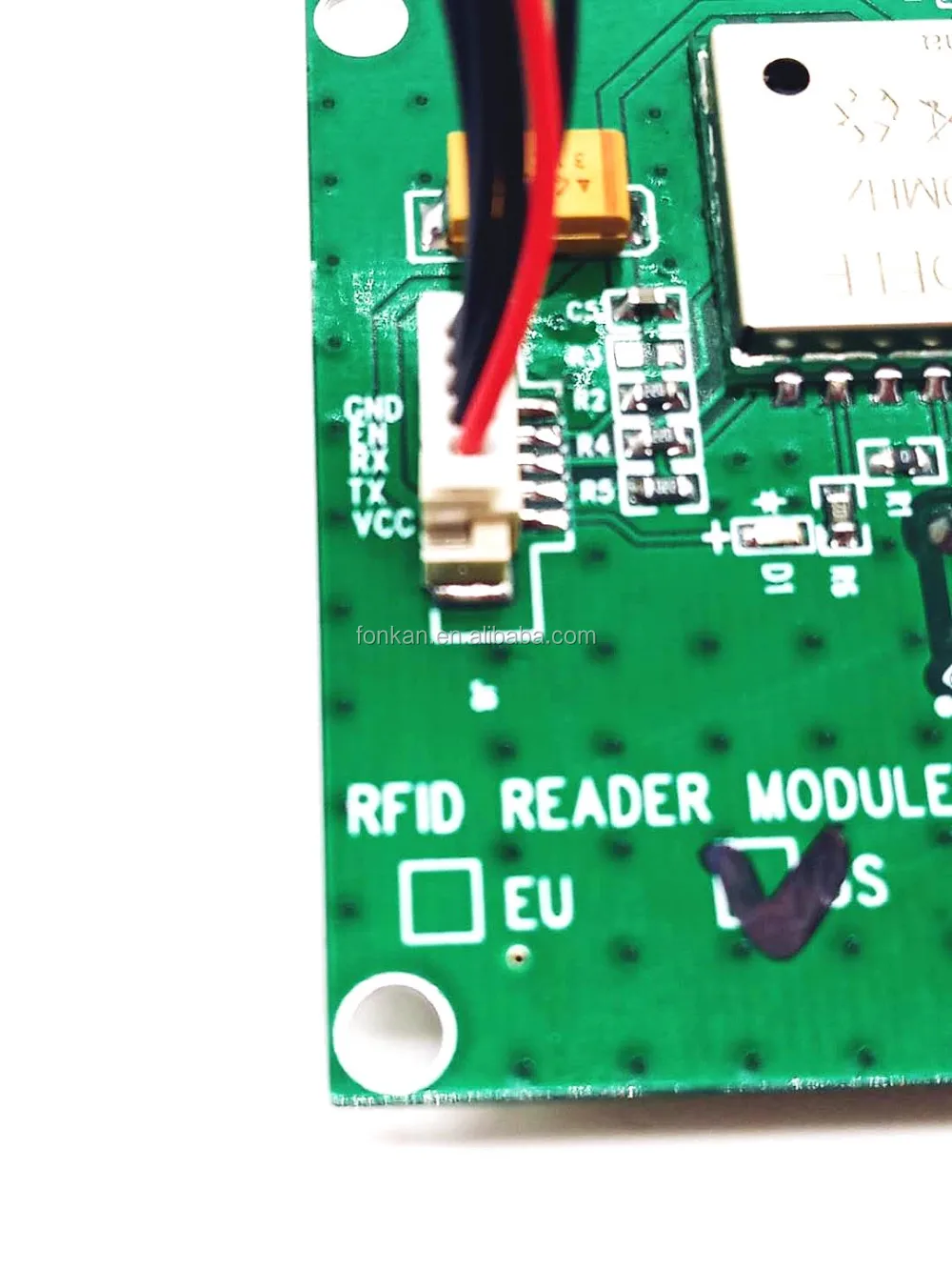 TTL232 UHF RFID считыватель/записывающий модуль с керамической антенной