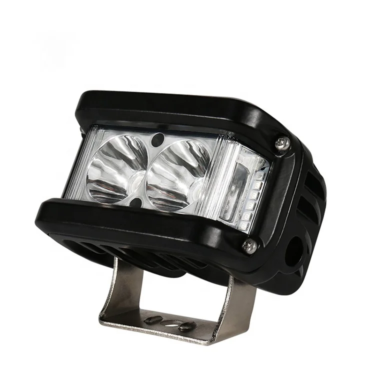 
 Внешние мигающие красные и синие предупредительные фары для мотоцикла для пересеченной местности водонепроницаемый яркий мигающий свет  