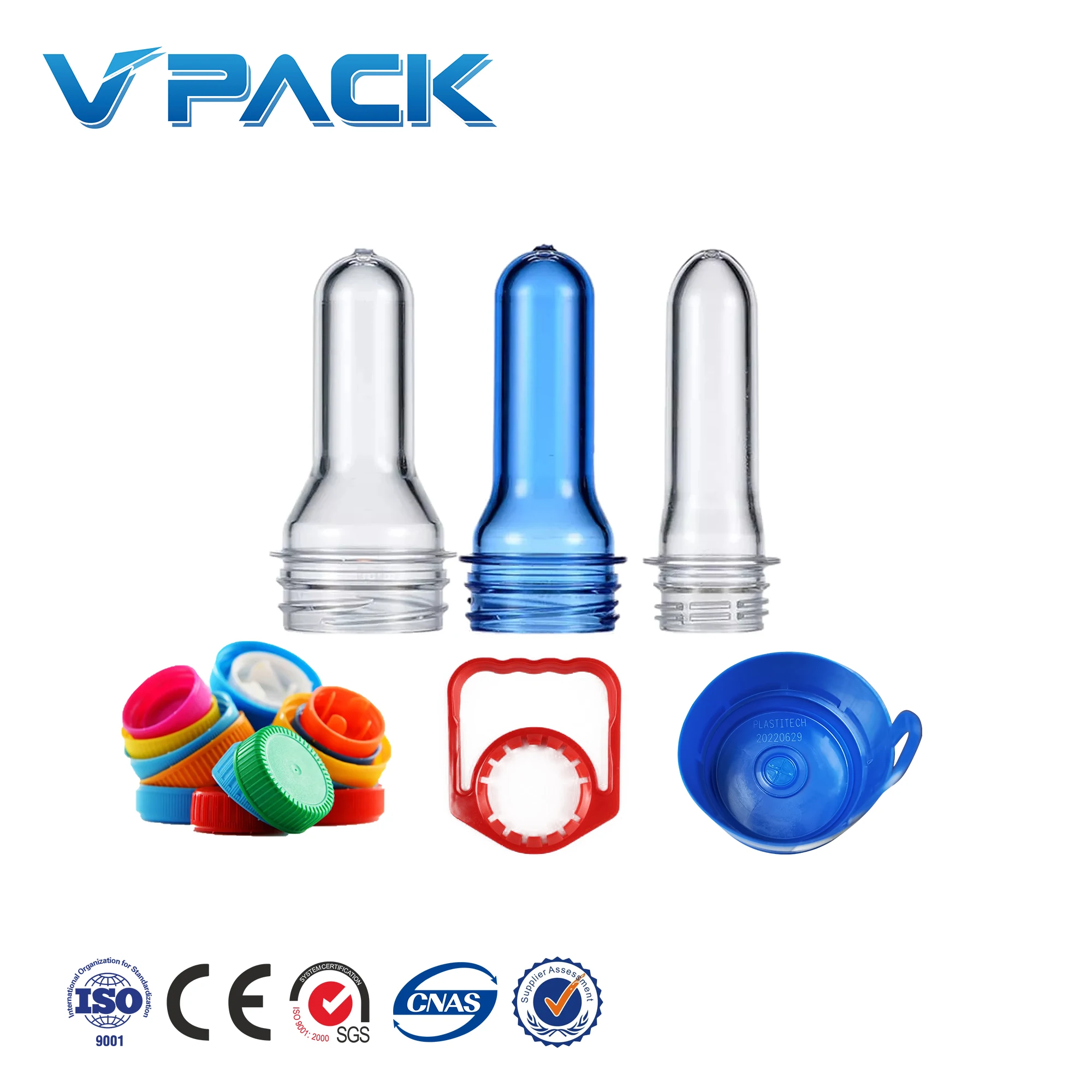 Preform for cosmetic bottle water gallon bucket /Wide mouth bottle capsule embryo/18mm 40g food grade PET plastic preform