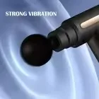 Portable Massage Gun With 6 Massage Heads, Rechargeable 6-Speed Massager  LCD Display