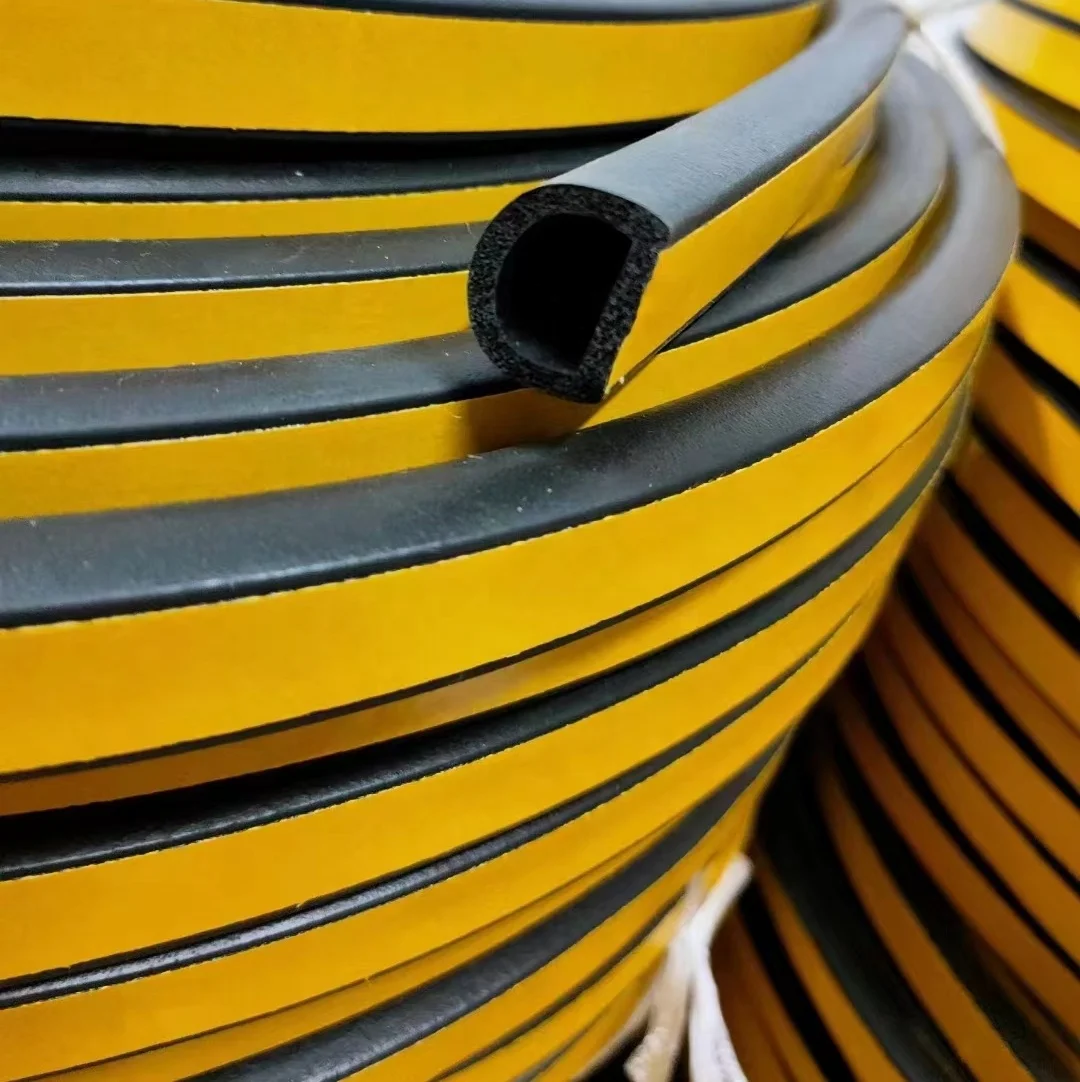 CS EPDM Closed Cell Foam Door Window Gap Rubber Sealing Strip