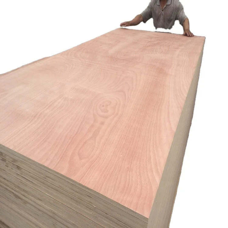Hot sale okume plywood/hardwood plywood for furniture manufacture with low price