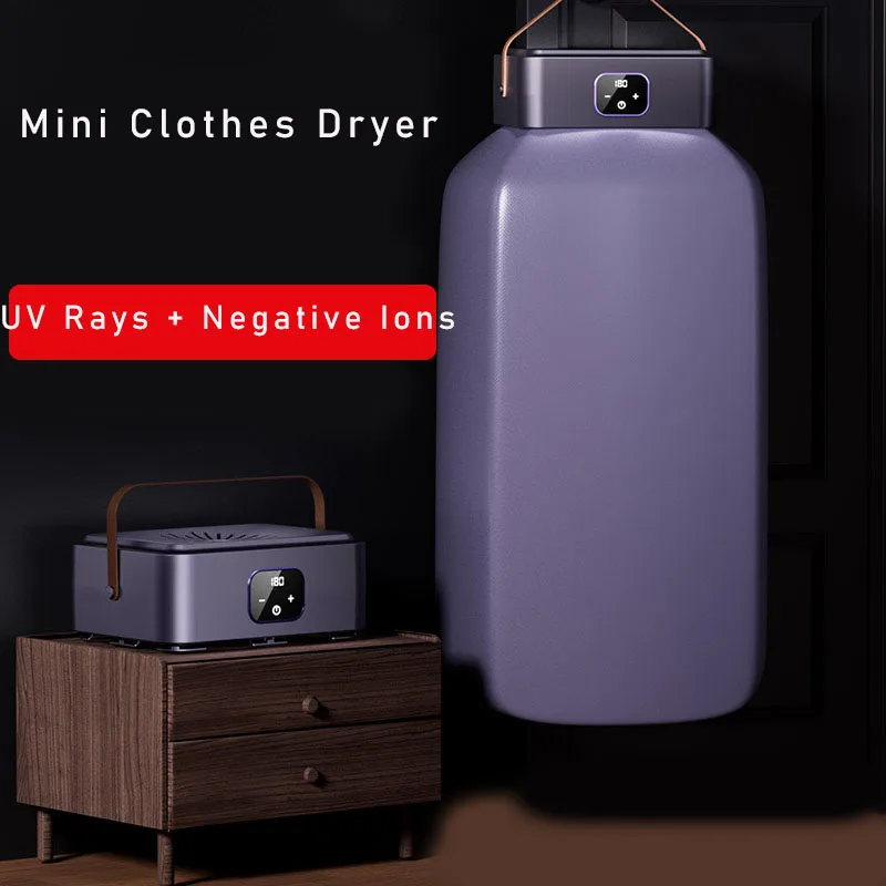 20kg portable electric clothes dryer machine wall mounted heated clothes dryer steam iron