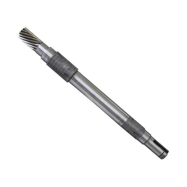 Gear Pinion Output Worm Parallel Gearbox Helical Box Involute Spline Shaft