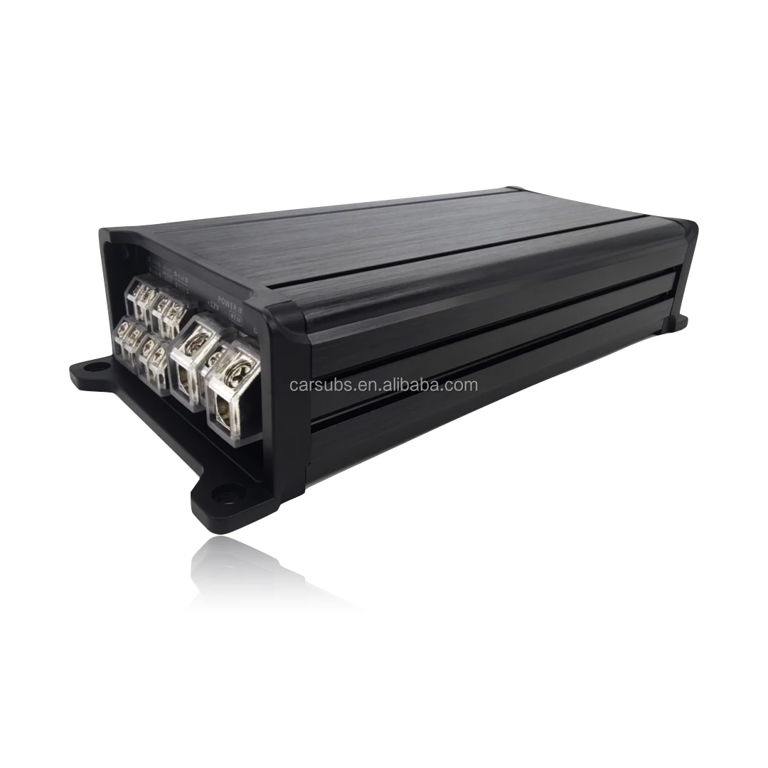 Car Audio Digital Amp 4 CH RMS 100W High Level RCA amplifier Full range Peak 4000W Class D Car Amplifier Monoblock
