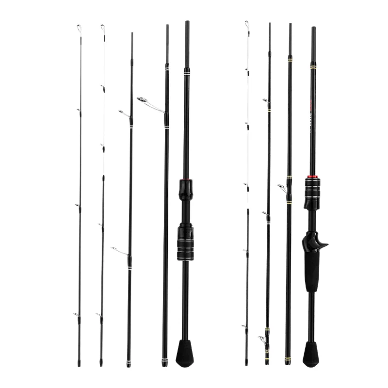 MK Fishing Rod 1.80M 4 Section Carbon Fiber Fishing Rod