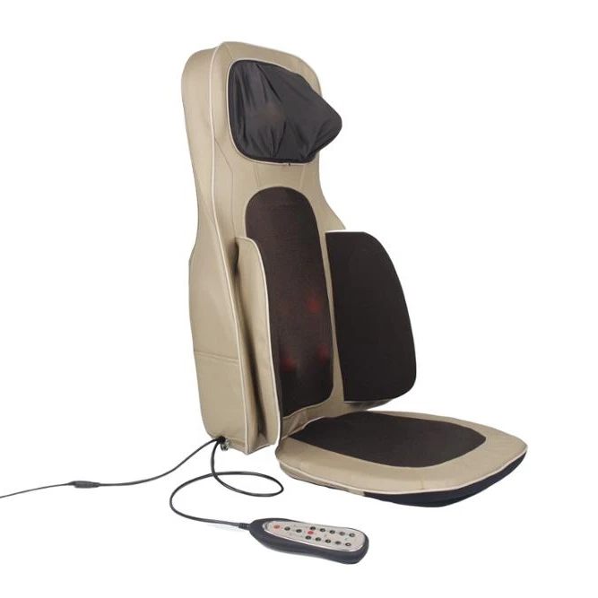 
High Quality Massage Seat Cushion with Neck Kneading Back Heating Air Compression for Car sofa office 