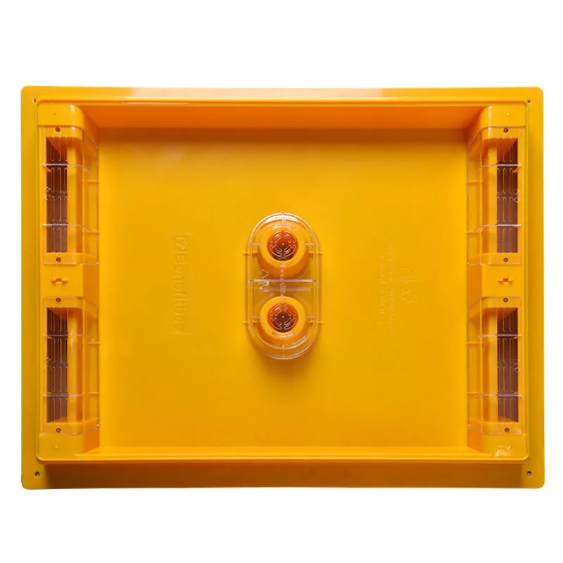 Upgraded Square Plastic Top Bee Feeder Suitable for Langstroth Hive 10 Frame Beekeeping Supplies Tool