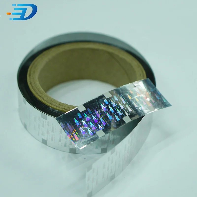  3D Голограмма Радужная прозрачная голографическая пленка холодного