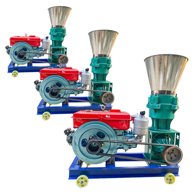 Professional fuel a modello 300 engine animal feed diesel pellet machine at the wholesale price